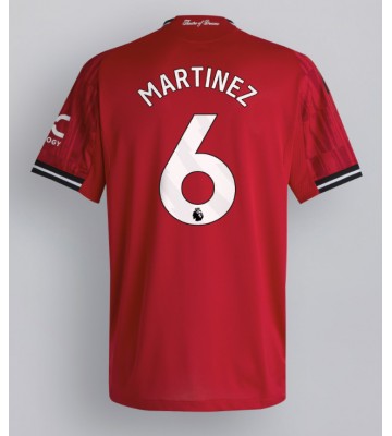 Manchester United Lisandro Martinez #6 Replika Hjemmebanetrøje 2025-26 Kortærmet
